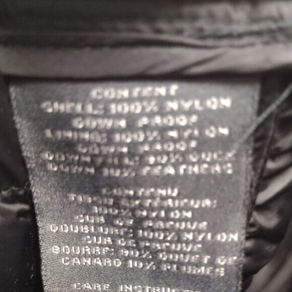 Vince Camuto Black Quilted Puffer Jacket with Hood - Picture 7 of 7